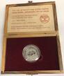 Staatsmedaille Platin Unze o.J. 1995 Israel Staatsmedaille Platin Rand 0044 State of Israel Pure Platinum BU box coa some Haze
