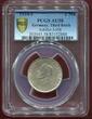 III.Reich 2 Mark Schiller 1934 F PCGS AU 58