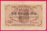 Deutsches Reich 10 Milliarden Mark Laenderbanknote Serie G, einzuloesen ab 31.11.1923 gebraucht (siehe Bilder)