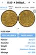 Germany, Weimarer Republik 50 Rentenpfennig 1923-A Erstes Jahr Frirst Year after Inflation finest known to PCGS Top Pop PCGS MS66