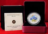 Kanada 25 Cents Silver Coin 2010 Royal Canadian Mint - Blue Jay - Noisy Blue Glider PP in Kapsel mit Zertifikat und Etui