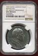 Weimarer Republik Silvermedal Silbermedaille 1929 Tod von Gustav Stresemann von Karl Goetz NGC Unc Det Cleaning
