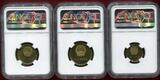 China Volksrepublik Peoples Republic KMS Coin Set 7 Coins 1981 7 Münzen. Bild ansehen NGC Certified