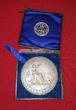 Australien Bronzemedaille Sidney International Exhibition 1879 - Weltausstellung - Copper Alloy USA unc not cleaned with box
