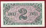 Bundesrepublik Deutschland 2 DM Banknote Deutsche Mark 1948 Kopfgeld UNC 99 %