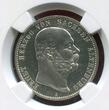Sachsen Altenburg 2 Mark Silbermünze Kursmünze 1901 Ernst Kursmünze NGC PF 61 cameo