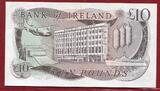Nordirland Northern Ireland 10 Pfund Pounds Banknote 1980 es ND Belfast Bank of Ireland Schiff sig. Harrison Pref. X ! unc.