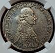 Germany Deutschland Fulda 1/2 Taler 1796 Adalbert III. von Harstall, 1788-1802. Kontribution. Finest known to NGC Top POP NGC MS 63+