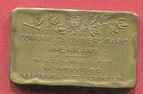 Uruguay Bronzemedaille 1931 Congreso Universitario Americano Montevideo universidad University Building UNC with box