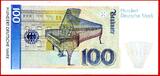 Bundesrepublik Deutschland 100 Deutsche Mark AU16...N3 1989 Clara Schumann gebraucht, bitte Bild ansehen