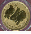 Australia Australien $ 100 Dollars Gold 2011-P Lunar II - Jahr des Hasen PCGS MS69