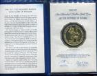 Panama 500 Balboas Gold 1977 Vasco Nunez de Balboa Proof with coa & folder