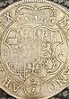 Brandenburg Preußen 2/3 Taler 1676 IA Friedrich Wilhelm der Große Kurfürst Halberstadt, seltener Typ USA x, weakly struck