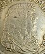 Brandenburg Preußen 2/3 Taler 1676 IA Friedrich Wilhelm der Große Kurfürst Halberstadt, seltener Typ USA x, weakly struck
