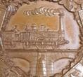 Königreich Preußen Medaille Bronzemedaille Preußen 1844 Gewerbeausstellung Berlin, Eisenbahnmotiv Adler überdurchschnittli Unc spots