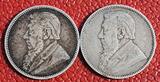 Südafrika Republik Southafrica 2 1/2 Shilling Shillings 1894, 96 Diverse Half Crown 2 Shillings Shilling Ohm Krüger bessere Jahrgänge all better years Lot, see picture as condition description