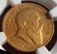 GERMANY Baden 10 Mark Gold 1907 G Grossherzog Friedrich NGC AU Details Cleaned
