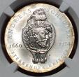 E.GERMANY DDR S20M 20 Mark Silber 1990 A Andreas Schlüter 1660 -1714 Sterbender Krieger Zeughaus Berlin NGC MS 67