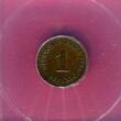 Deutsches Reich 1 Pfennig 1886-F Pfennig Anacs AU58
