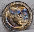 Württemberg 3 Mark 1911 Silberhochzeit des Königspaares, Video ! unc. amazing toning