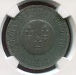 Frankreich France 5 Francs Module Probe Pattern 1814 A 5 Francs White Metal Alexander I. von Russland Au Pacificateur De L