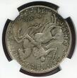 LUXEMBOURG Luxemburg 100 Francs Silber 1946 Johann der Blinde John The Blind NGC MS 65