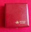 Frankreich France 500 Francs Gold 1991 Winter Olympics Albertville Pierre De Coubertin 1863 - 1937 proof caps box coa