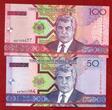 Turkmenistan 50 bis 5000 Manat 5 Banknotes 2005 Lot von 5 Banknoten Geldscheine unc