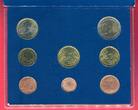 Vatikan Kursmünzensatz 3,88 Euro 2002 Johannes Paul II. KMS 1 Cent bis 2 Euro, 8 Münzen unc., original folder slightly used