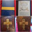 Niue / Polen 25 Dollars 2014 Jan Pawel II Wielki, Johannes Paul II. Saint Cross Kreuzform Mintage 115 unc gilt, box coa carton