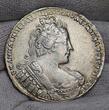 Russland Russia 1 Rubel Anna Russland Rubel 1733 Anna xf some strike weakness
