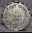 Frankreich 5 Francs 1842 W Lille Louis Philippe I. 1830 - 1848 Der Bürgerkönig USA XF/AU grey toning