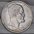 Dänemark Denmark 1 Rigsdaler 1855 FF Frederik VII. Altona AU Toned