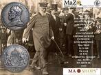 Bayern Schraubmedaille Taler Bayernthaler 1914 - 1916 Ludwig III. Mit Kompletter Bilderserie Kriegsszenen Patriotische Bilder Medal with patriotic pictures