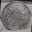 Frankreich, France 5 Franc Silber 1877 A Herkulesgruppe Unc Details cleaned hairlines