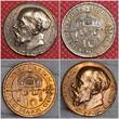 Deutschland Kaiserreich Bayern 10 Mark Probe 1913 Karl Goetz Motivprobe Ludwig III. Pattern Essai USA AU Edge mint error