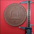 Deutschland Berlin Große Porzellanmedaille 1936 Olympische Spiele in Berlin Reichssportfeld Olympigelände Vogelperspektive As made