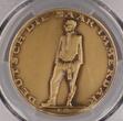 Germany, Third Reich 1933 - 1945 Bronzemedaille Volksabstimmung Saarland 1935 Deutsch ist die Saar PCGS SP64 matte
