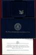USA 1 Dollar Commemorative Silber 1992 Weißes Haus - White House proof with capsule OVP