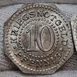 Notgeld Schwarzburg Sondershausen 10 und 20 Pfennig No Date 1920 Kriegsnotgeld Offizielles Staatliches Notgeld Erhaltung Condition ! unc superficial min rust