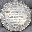 Deutschland Weimarer Republik Silbermedaille o.J. 1930 Hindenburg Bismarck DES DEUTSCHEN REICHES BEGRÜNDER UND BESCHIRMER USA AU Cleaned