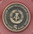 Germany-Democratic Republic DDR 5 Mark Gedenkmuenze 1986 A Neues Palais Potsdam Proof
