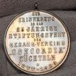 Süchteln Viersen NRW Silbermedaille mit Öse 1902 Gesangsverein Concordia 1877 - 1902 USA AU