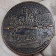 USA Bronzed White Metal Medaille 1892 - 1893 400 Jahre Entdeckung Amerikas World’s Columbian Exposition Chicago Bronzed AU/Unc