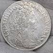 Frankreich France Écu aux 3 couronnes 1709 E Ludwig XIV. 1643 - 1715 Sonnenkönig Tours Mint Rare USA EF weakly struck