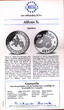 Spanien 5 ECU 1990 Alfons X. Proof with capsule, certificate