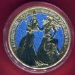 Deutschland 10 Mark 2 Unzen Silber & Farbauflage 2019 The Allegories Britannia & Germania Diamond Dust -GERMANIA MINT- BU, coa, box