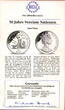 Insel Man 15 ECU 1995 50 Jahre Vereinte Nationen Proof with capsule,2 certificate
