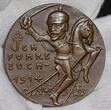 Deutschland Karl Goetz Preußen Guß Bronzemedaille Cast Bronze Medal Kaiser Wilhelm 1914 1919 Ich führe Euch herrlichen Zeiten Entgegen Kriegsopfer Bronze cast
