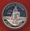 Kanada 1 Dollar 1998 125 Jahre RCMP-GRC - 1873-1998 Proof with orig. packaging (carton slightly bent)